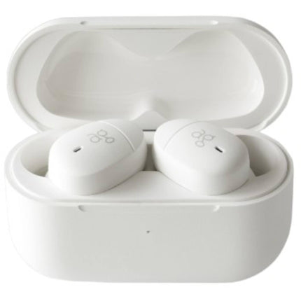 AG Earbuds - Cotsubu Touch Sensor Natural Sound True Wireless, Snow | TWSO9R-WHT ,