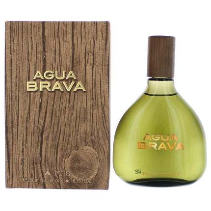 Agua Brava by Antonio Puig, 6.7 oz Eau De Cologne Splash for Men ,