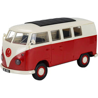 Airfix Quickbuild Skill 1 Model Kit - Volkswagen Camper Van Red Snap Together ,