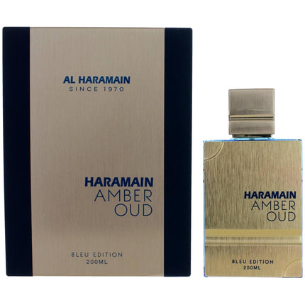Al Haramain Unisex Eau De Parfum Spray - Amber Oud Blue Edition Elegance, 6.7 oz ,