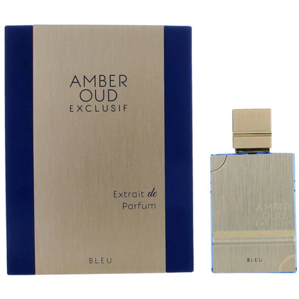 Al Haramain Unisex Extrait De Parfum Spray - Amber Oud Exclusif Bleu Scent, 2 oz ,