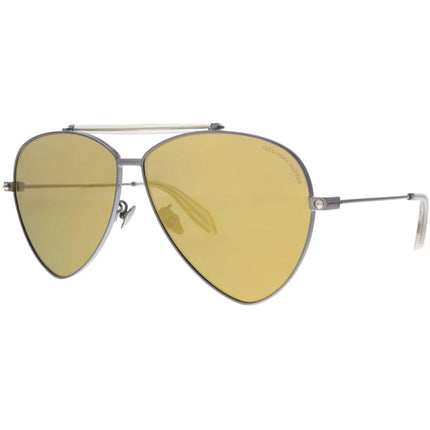Alexander Mcqueen Men's Sunglasses - Aviator Frame | ALEXANDER MCQUEEN AM0058S 003 ,