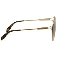 Alexander Mcqueen Women's Sunglasses - Round Frame | ALEXANDER MCQUEEN AM0210SA 002 ,