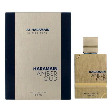 Amber Oud Blue Edition by Al Haramain, 3.3 oz Eau De Parfum Spray for Unisex ,