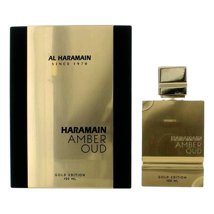 Amber Oud Gold Edition by Al Haramain, 4 oz Eau De Parfum Spray Unisex ,