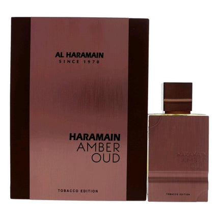 Amber Oud Tobacco by Al Haramain, 2 oz Eau De Parfum Spray for Unisex ,