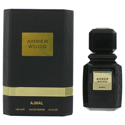Amber Wood by Ajmal, 3.4 oz Eau De Parfum Spray Unisex ,