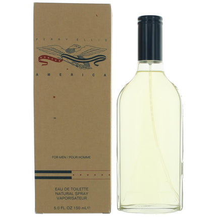 America by Perry Ellis, 5 oz Eau De Toilette Spray for Men ,