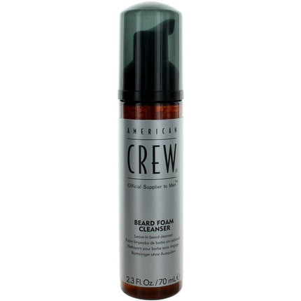 American Crew Men's Beard Foam Cleanser - Quick Absorbing and Easy-to-Use, 2.3 oz ,
