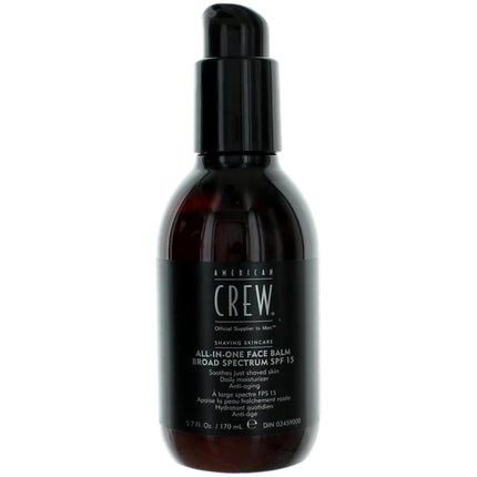 American Crew Men's Face Balm - All-In-One Daily Moisturizer SPF 15, 5.7 oz ,