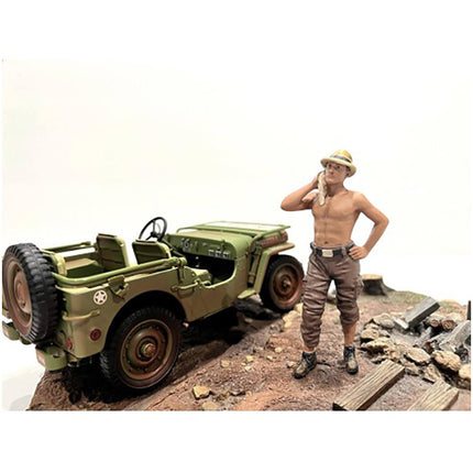 American Diorama Figure 1 for 1/18 Scale Models - 4X4 Mechanic ,