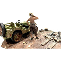 American Diorama Figure 1 for 1/18 Scale Models - 4X4 Mechanic ,