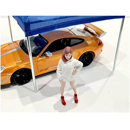 American Diorama Figure 2 - Hip Hop Girls Poly-resin Body for 1/24 Scale Models ,