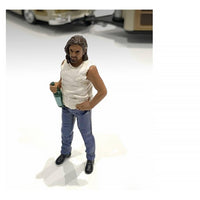 American Diorama Figure 3 - Campers Poly-Resin Material for 1/24 Scale Models ,