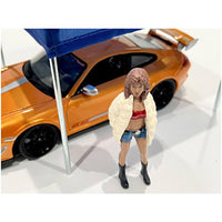 American Diorama Figure 3 - Hip Hop Girls Poly-resin Body for 1/18 Scale Models ,