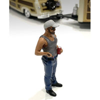 American Diorama Figure 5 - Campers Poly-Resin Material for 1/24 Scale Models ,