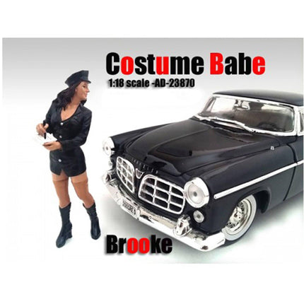 American Diorama Figure - Costume Babe Brooke For 1:18 Scale Models Blister Pack ,