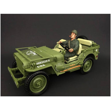 American Diorama Figure IV - US Army WWII For 1:18 Scale Models Blister Pack 3.5 inch ,