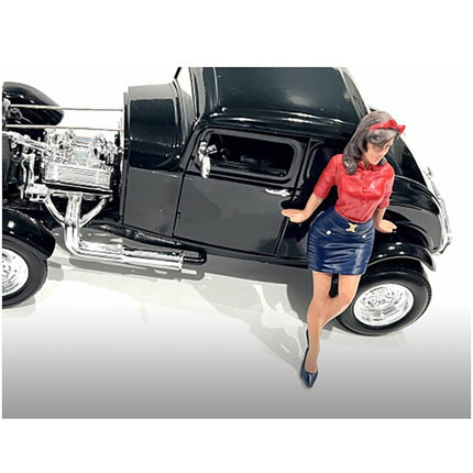 American Diorama Figure - Pin-Up Girls Betsy Polyresin for 1/24 Scale Models ,