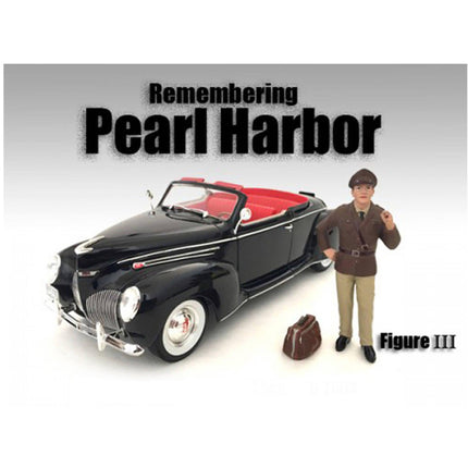 American Diorama Figure - Remembering Pearl Harbor III For 1:18 Model Blister Pack ,