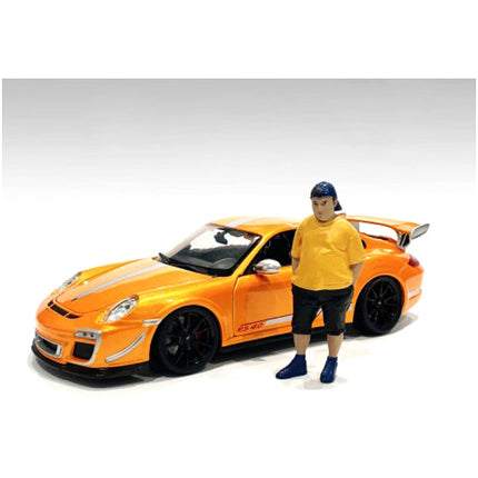 American Diorama Figurine II - Polyresin Material Car Meet 1 for 1/18 Scale Models ,