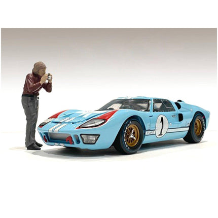 American Diorama Figurine II - Polyresin Material Race Day 1 for 1/24 Scale Models ,
