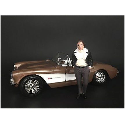 American Diorama Figurine - "Ladies Night" Marco (The Owner) for 1/24 Scale Models ,
