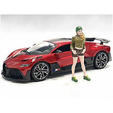 American Diorama Figurine - Poly Resin Girls Night Out Kate for 1/18 Scale Models ,