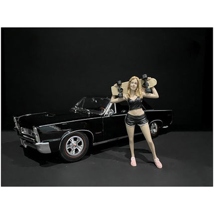 American Diorama Figurine - Skateboarder I Polyresin Material for 1/24 Scale Model ,