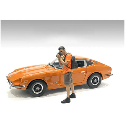 American Diorama Figurine VI - Polyresin Material Car Meet 2 for 1/18 Scale Models ,
