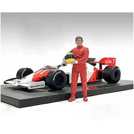 American Diorama Kids' Figure A - "Racing Legends" 80's for 1/18 Scale Models ,