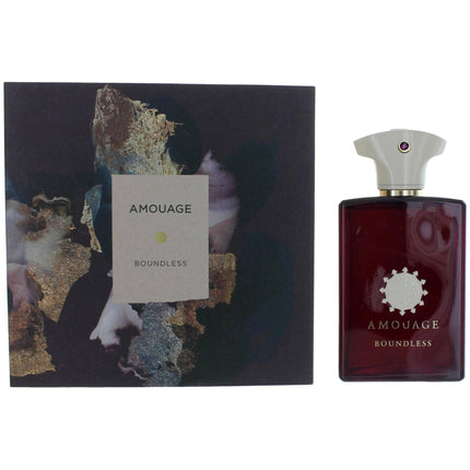 Amouage Men's Eau De Parfum Spray - Boundless Exquisite Blend of Notes, 3.4 oz ,