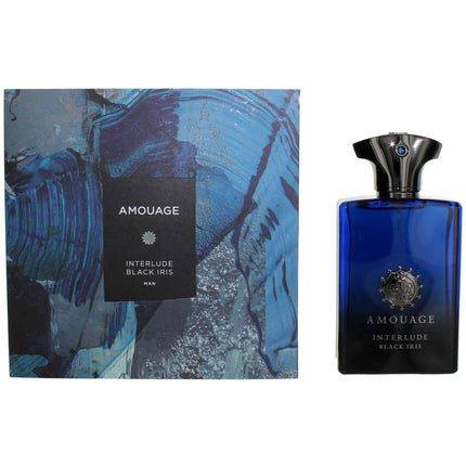 Amouage Men's Eau De Parfum Spray - Interlude Black Iris Man Captivated, 3.4 oz ,