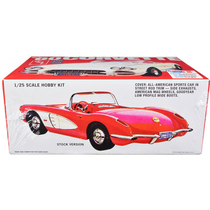 AMT 1/25 Scale Model Kit - Skill 2 1960 Chevrolet Corvette "Street Rods" ,