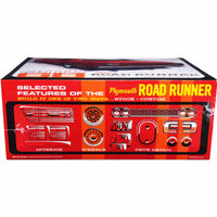 AMT 1/25 Scale Model Kit - (Skill 2) 1968 Plymouth Road Runner with Vinyl Tires ,