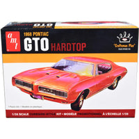 AMT 1/25 Scale Model Kit - Skill 2 Craftsman Plus Series 1968 Pontiac GTO Hardtop ,