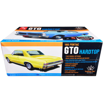 AMT 1/25 Scale Skill 2 Model Kit - Craftsman Plus 1965 Pontiac GTO Hardtop ,
