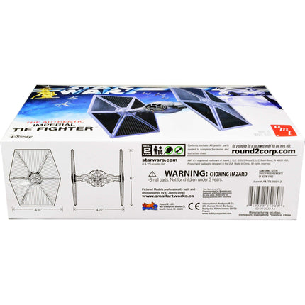 AMT Model Kit - Skill 2 Imperial Tie Fighter Star Wars (1977) Movie Model Plastic ,