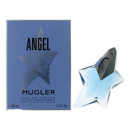 Angel by Thierry Mugler, 1.7 oz Refillable Eau De Parfum Spray for Women ,