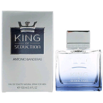 Antonio Banderas Men's Eau De Toilette - King of Seduction Captivating, 3.4oz ,