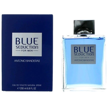 Antonio Banderas Men's Eau De Toilette Spray - Blue Seduction Intriguing, 6.7 oz ,