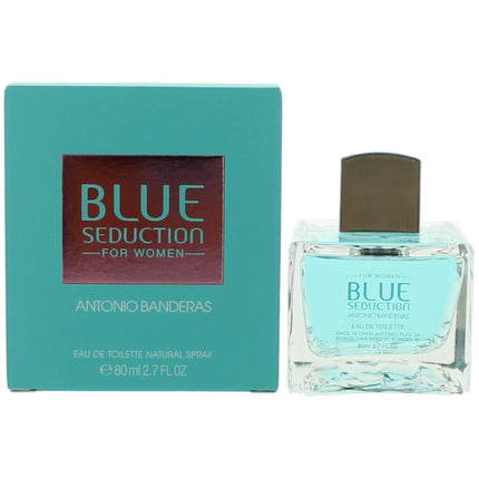 Antonio Banderas Women's Eau De Toilette Spray - Blue Seduction Natural, 2.7 oz ,