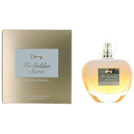 Antonio Banderas Women's Eau De Toilette Spray - Her Golden Secret Allure, 2.7 oz ,