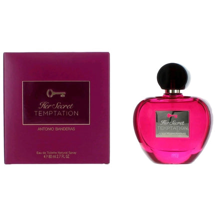 Antonio Banderas Women's Eau De Toilette Spray - Her Secret Temptation, 2.7 oz ,