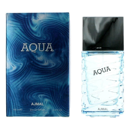 Aqua by Ajmal, 3.4 oz Eau De Parfum Spray for Men ,