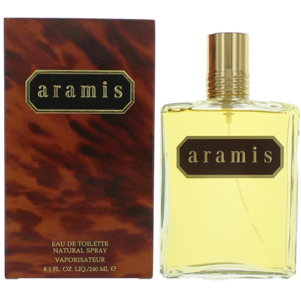 Aramis Men's Eau De Toilette Spray - Aramis with Warm and Woody Embrace, 8.1 oz ,
