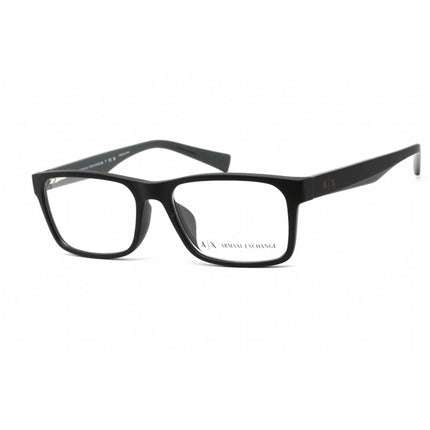 Armani Exchange Men's Eyeglasses - Black Plastic Rectangular Frame | AX3038F 8199 ,