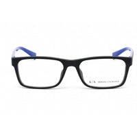 Armani Exchange Men's Eyeglasses - Blue Plastic Rectangular Shape Frame | AX3038F 8198 ,