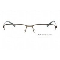 Armani Exchange Men's Eyeglasses - Gunmetal Rectangular Frame Clear Lens | AX1038 6006 ,