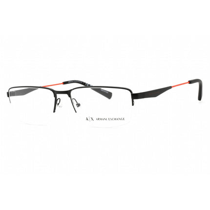 Armani Exchange Men's Eyeglasses - Matte Black Frame Clear Demo Lens | AX1038 6063 ,